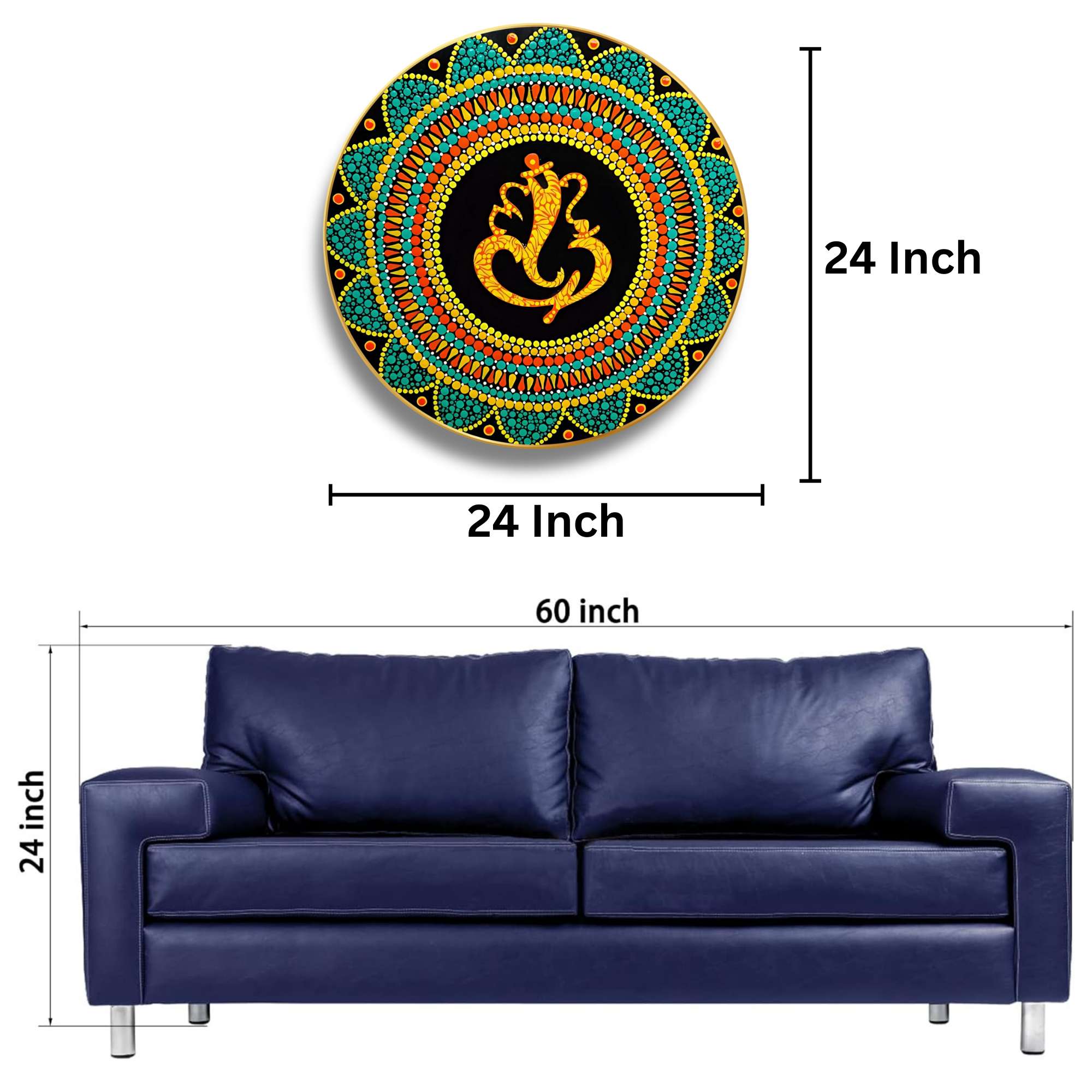 Round Wall Painting